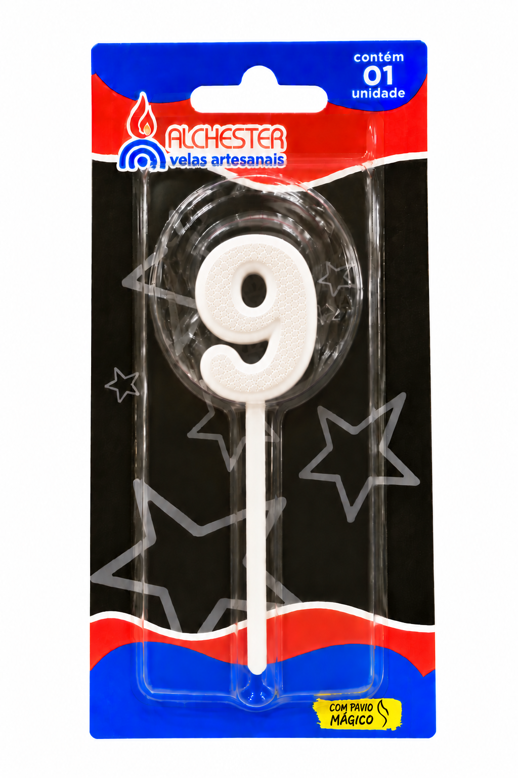 Glitter Number Birthday Cake Candles