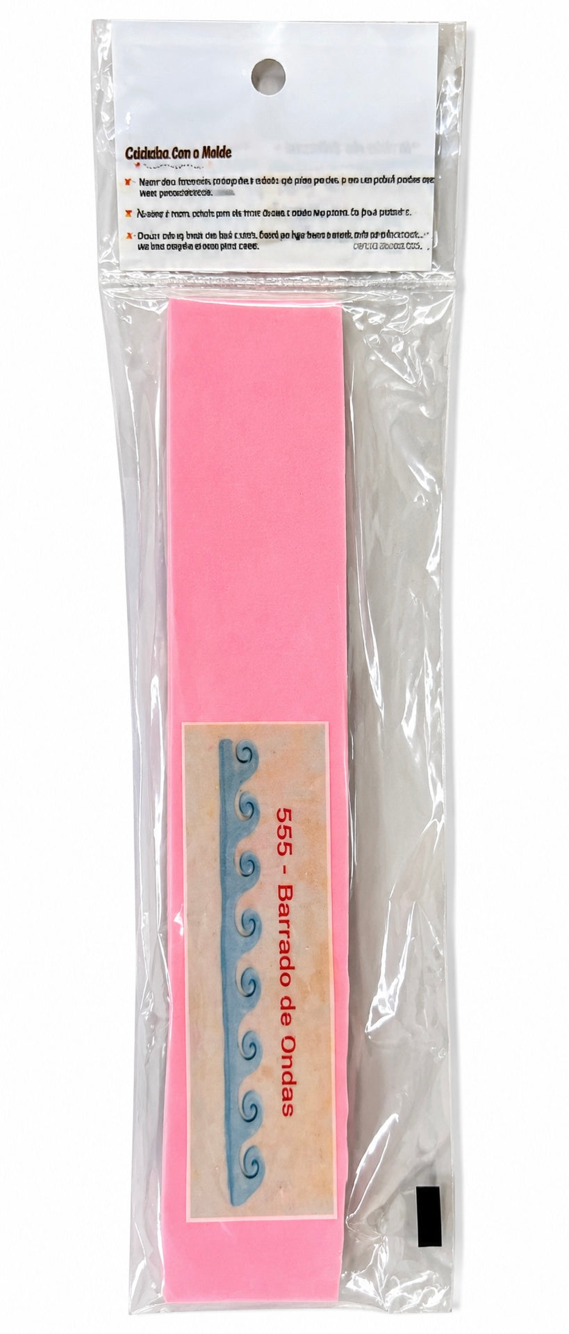 Decorative Scroll Border Silicone Mould - 555