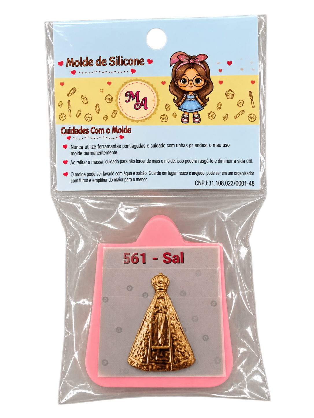 Our Lady of Aparecida Silicone Mould – 561