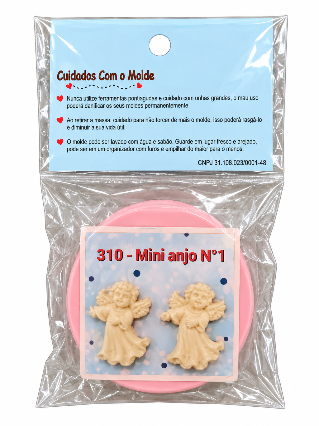 Mini Angels Silicone Mould – Angel No. 1