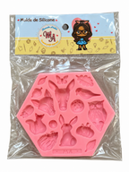 Woodland Animals Silicone Mould Set – Marcela Arteira