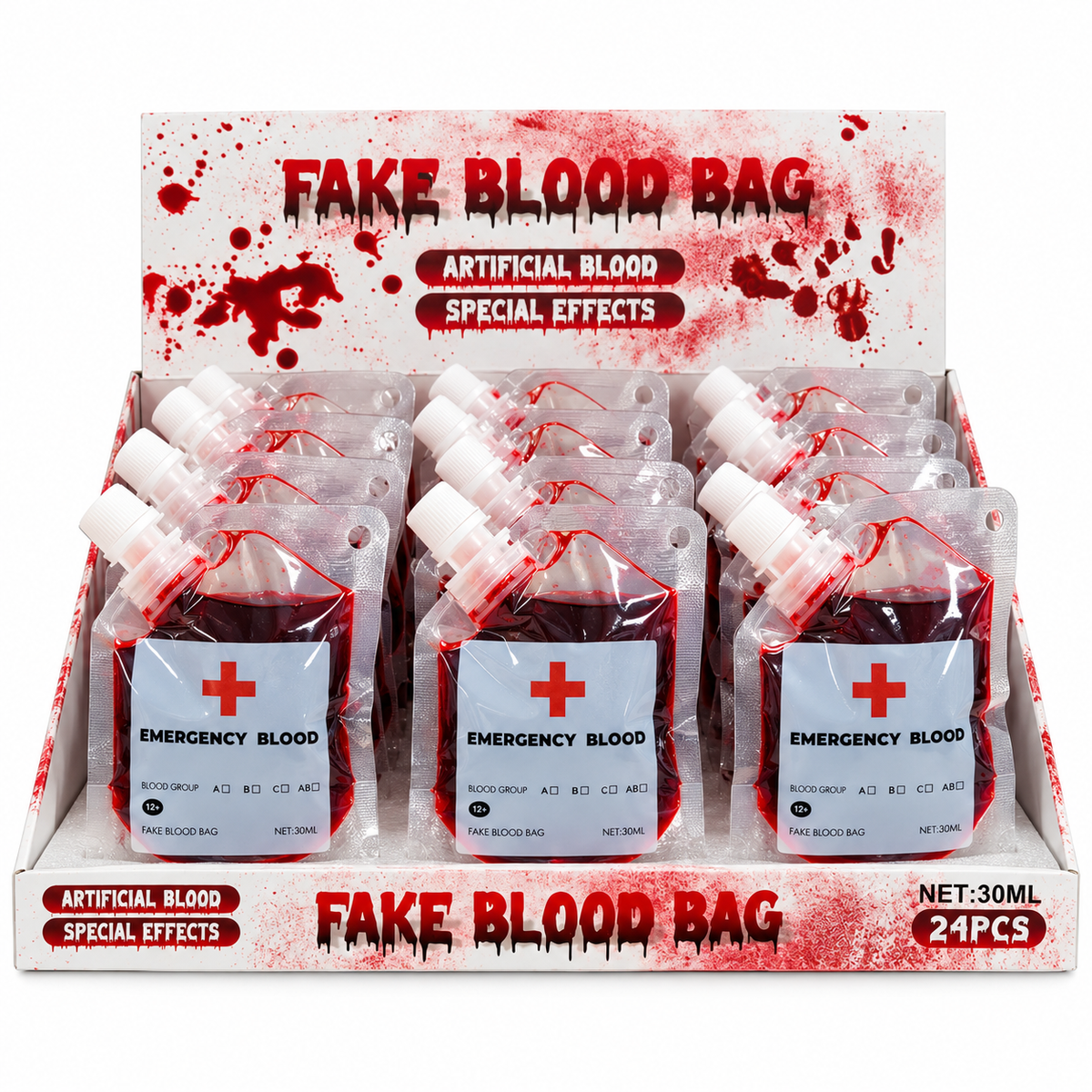 Fake Blood Bag 30 ml – Halloween Special Effects