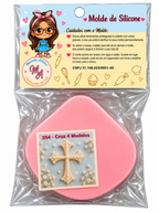 Crosses & Medallions Silicone Mould