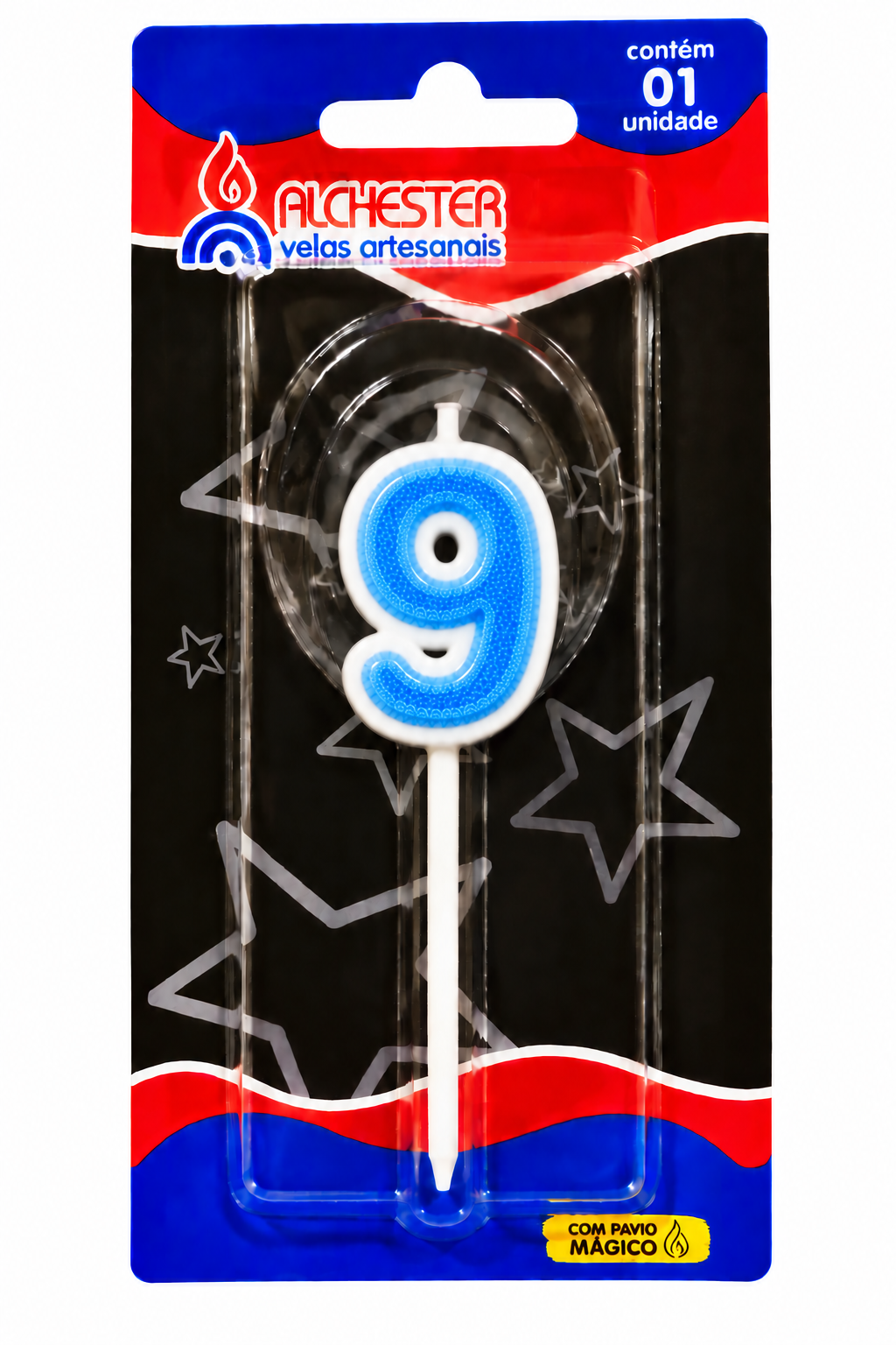 Glitter Number Birthday Cake Candles
