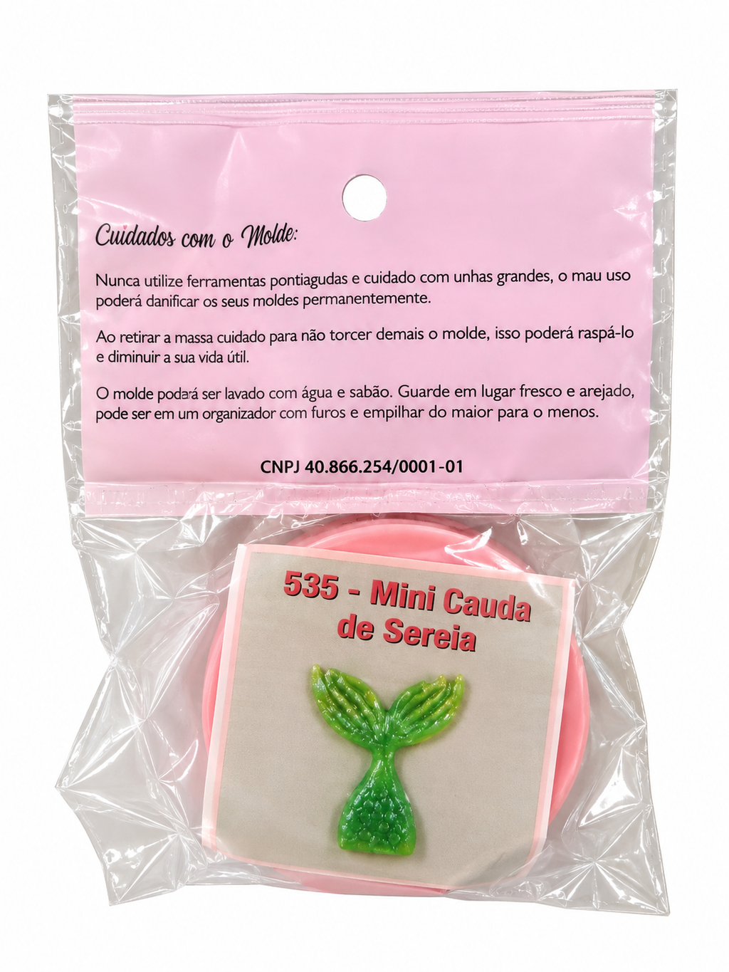 Mini Mermaid Tail Silicone Mould – 535