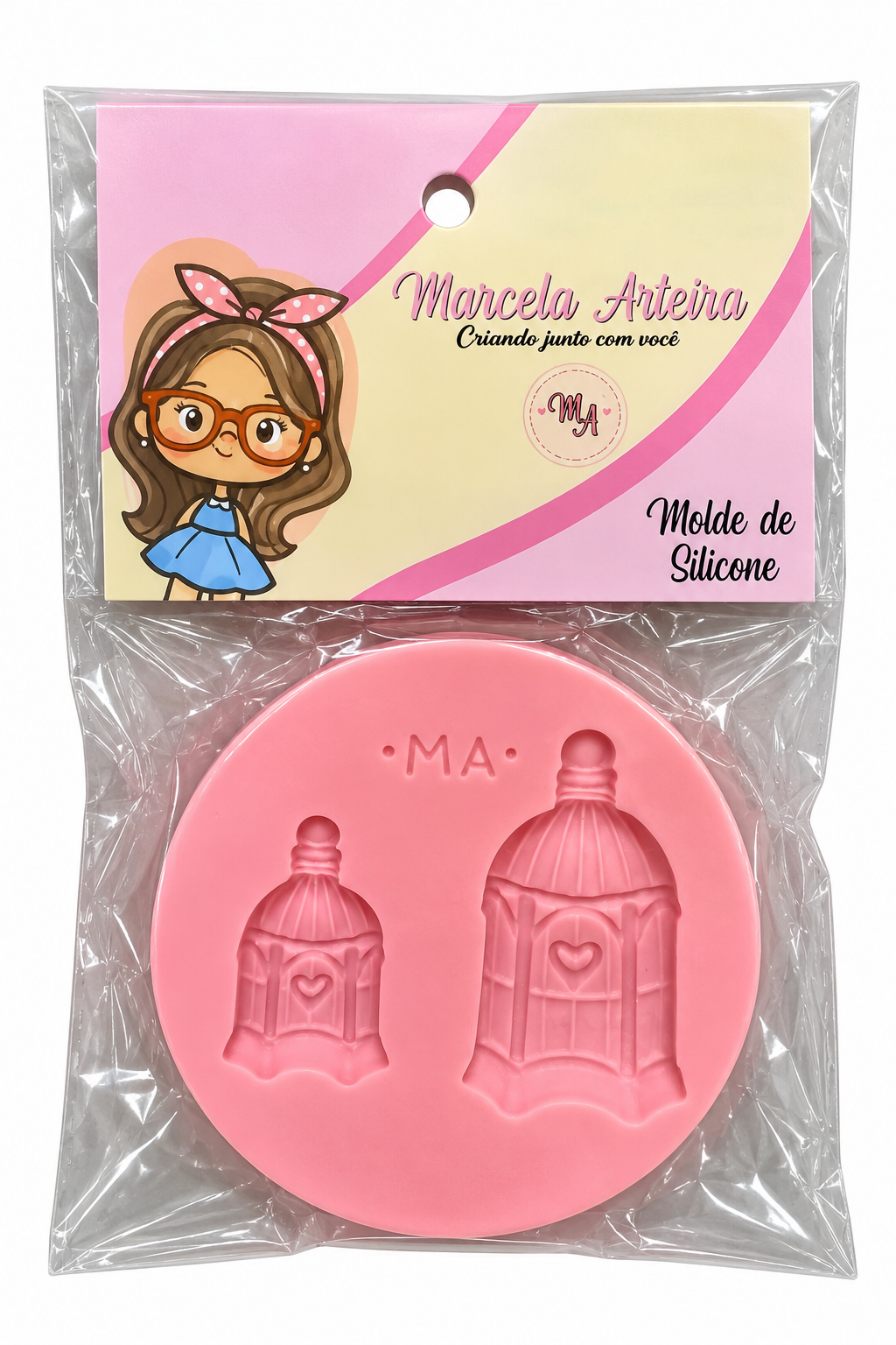 Decorative Birdcage Silicone Mould – 2 Designs