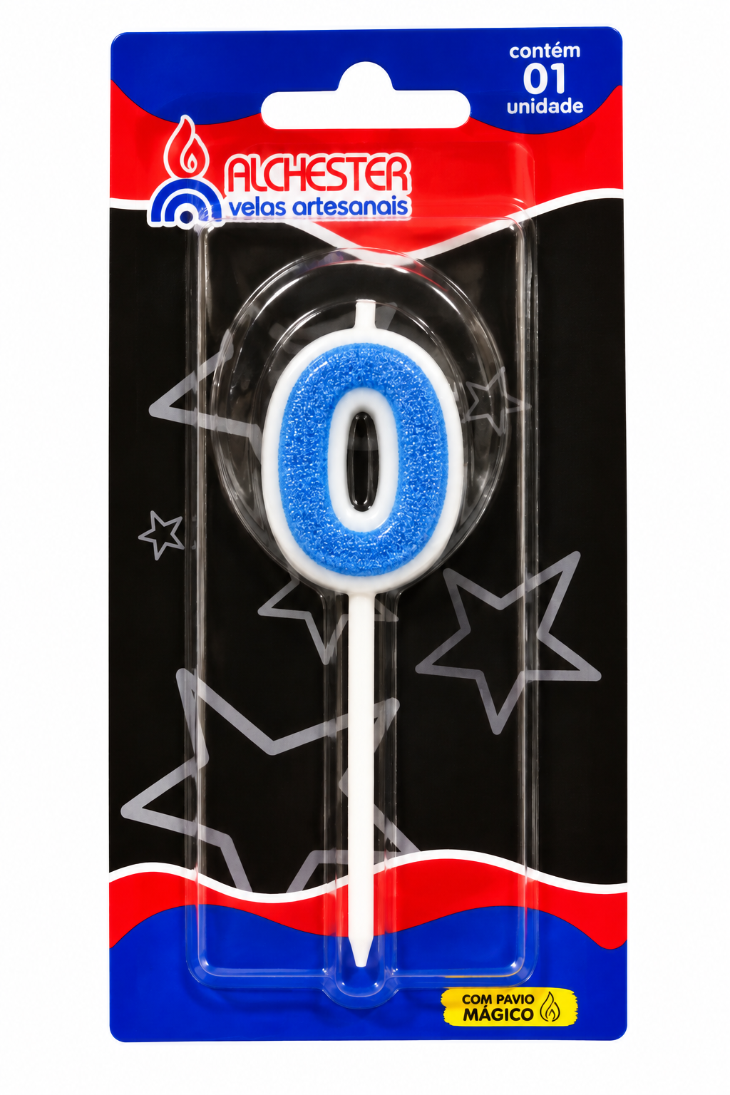 Glitter Number Birthday Cake Candles