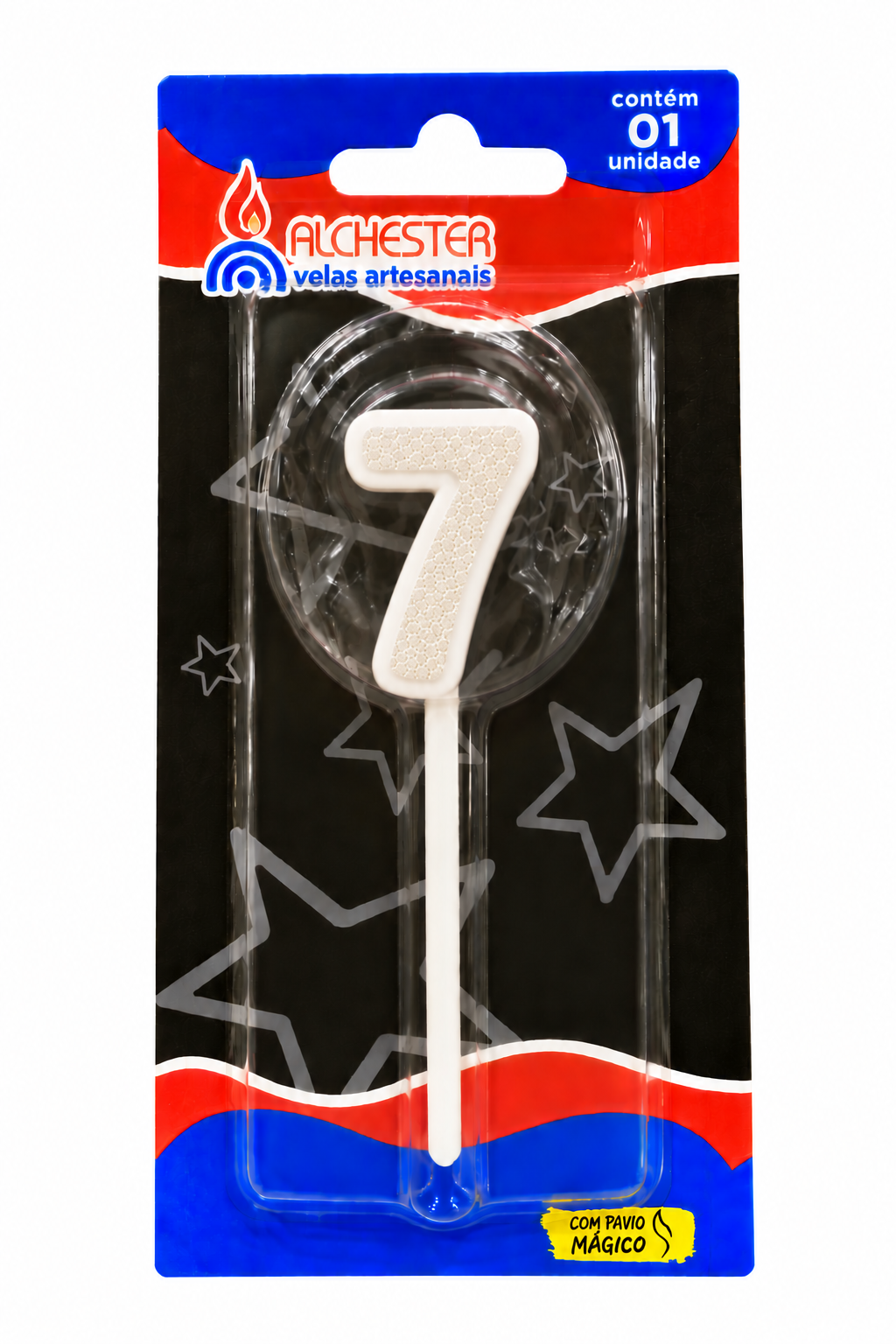 Glitter Number Birthday Cake Candles