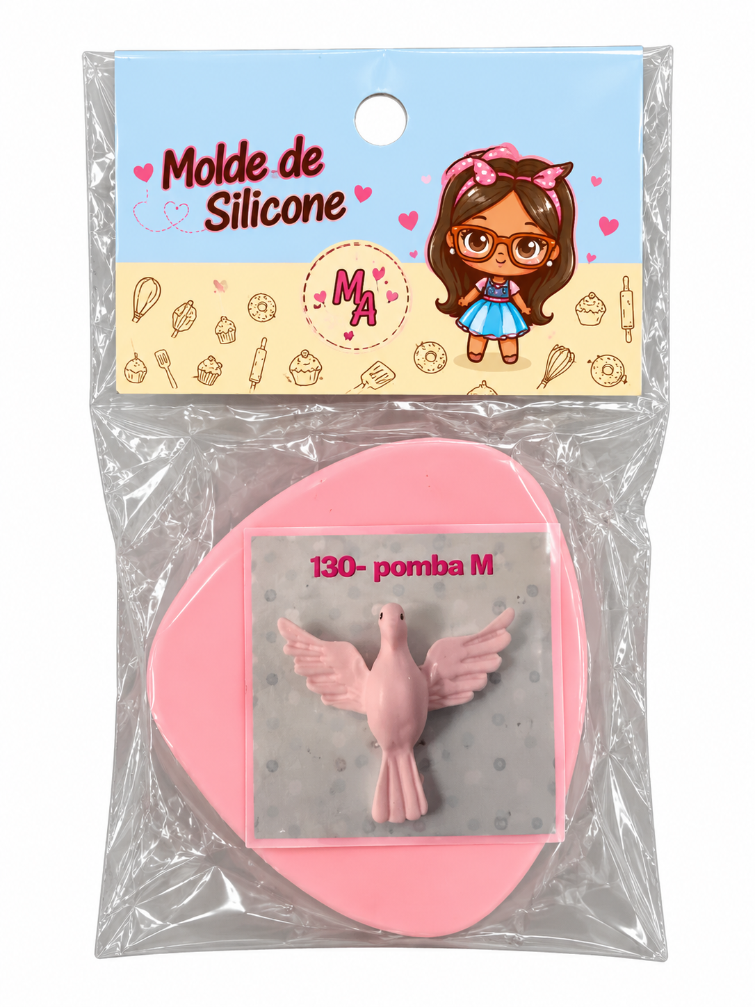 Dove Silicone Mould – Medium - 130