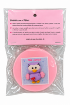Cute Owl Silicone Mould No. 082 – Corujinha