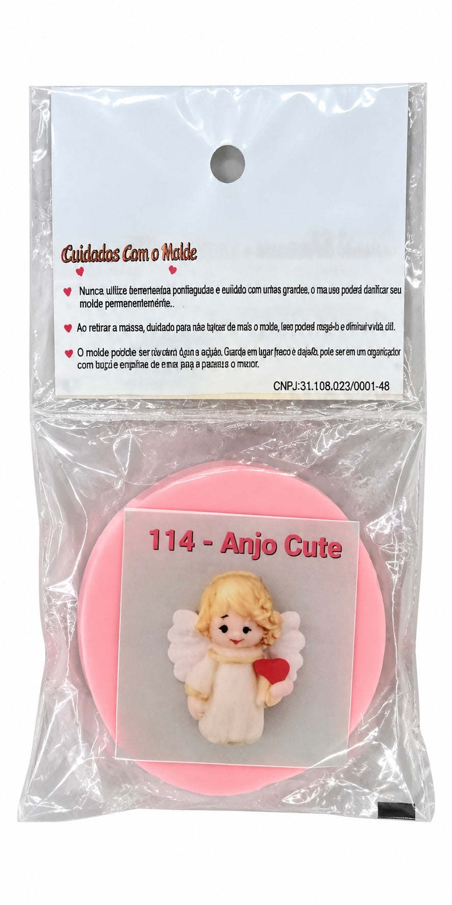 Cute Angel Silicone Mould – No. 114