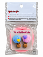 Cute Hot Air Balloon Silicone Mould – 74
