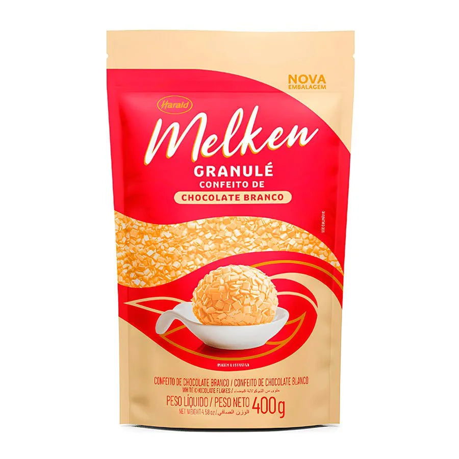Harald Melken Granulé White Chocolate Sprinkles – 400g