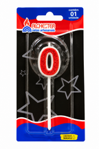 Glitter Number Birthday Cake Candles