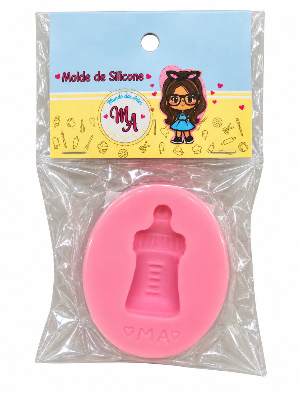 Baby Bottle Silicone Mould – Mini Feeding Bottle