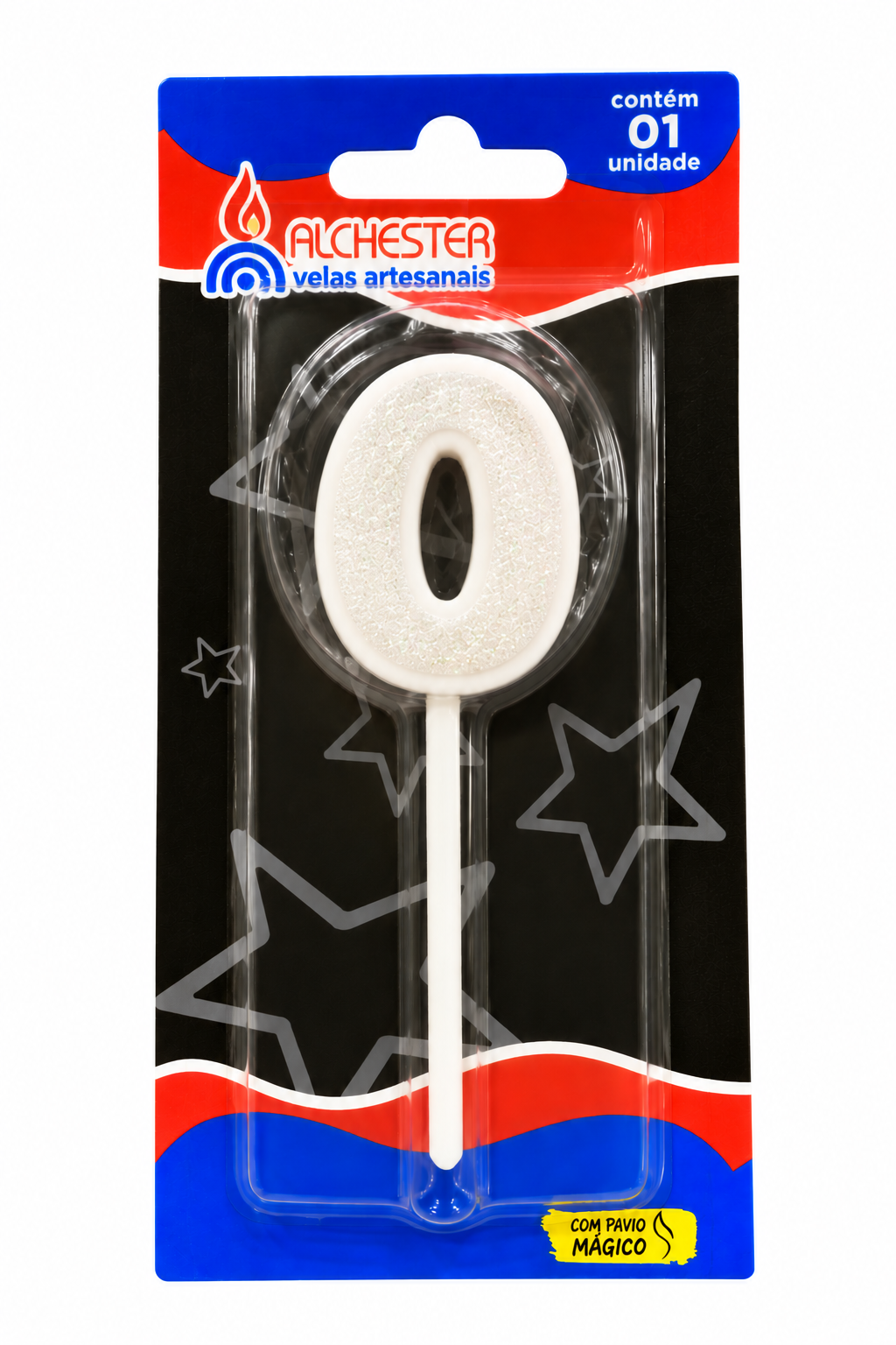 Glitter Number Birthday Cake Candles