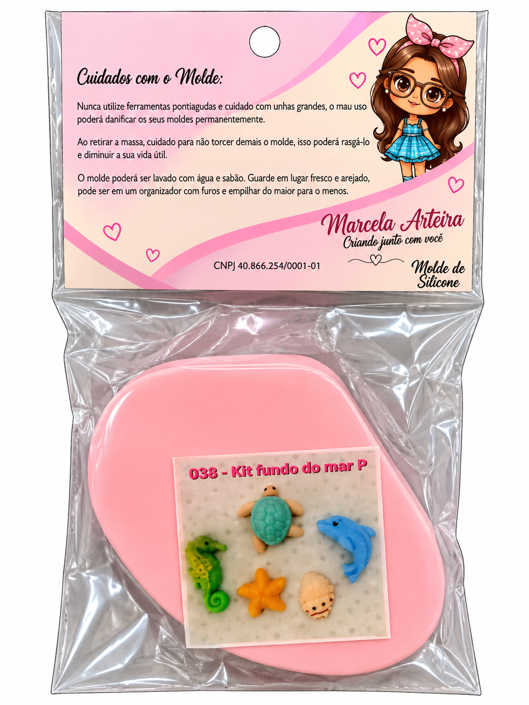 Under the Sea Silicone Mould – Seashells & Starfish