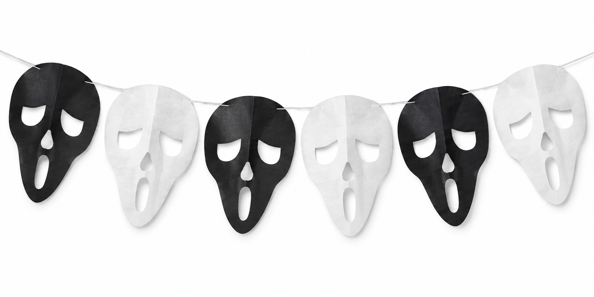 Halloween Paper Bunting – Assorted Designs
