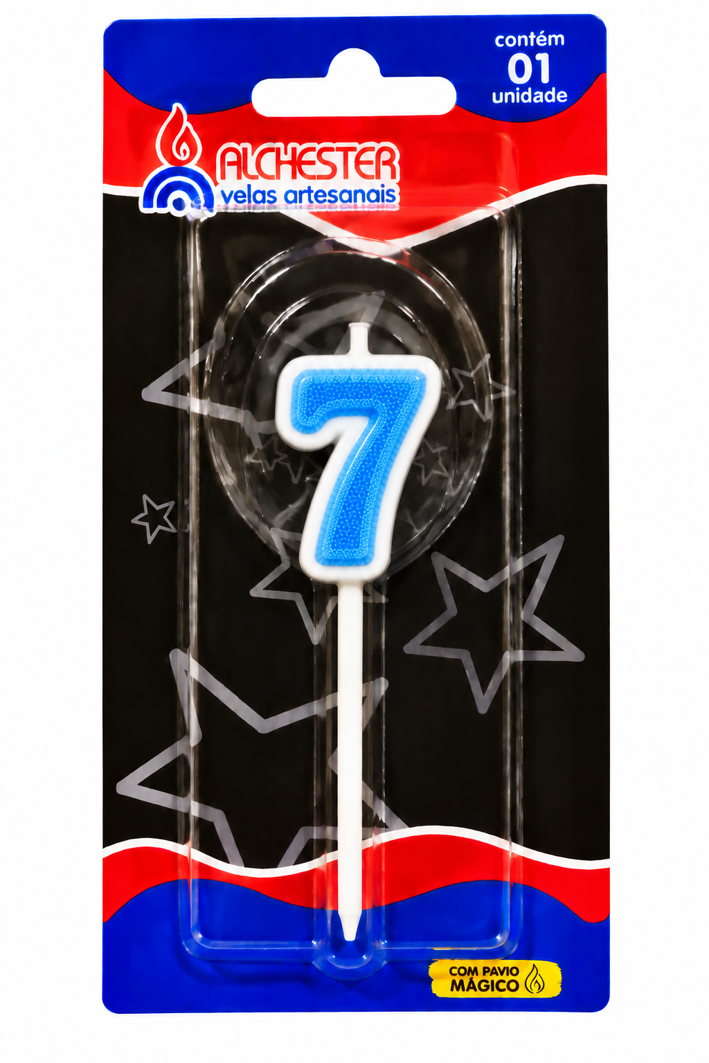 Glitter Number Birthday Cake Candles