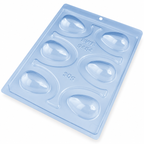 BWB Smooth Easter Egg Chocolate Mould 3 Part – 9454