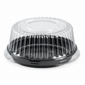 High Dome Cake Container – Black Base