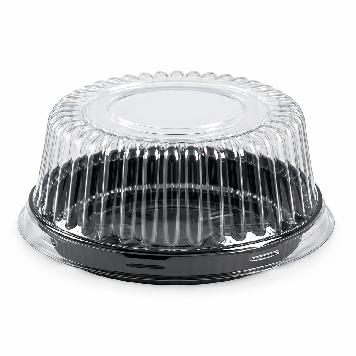 High Dome Cake Container – Black Base