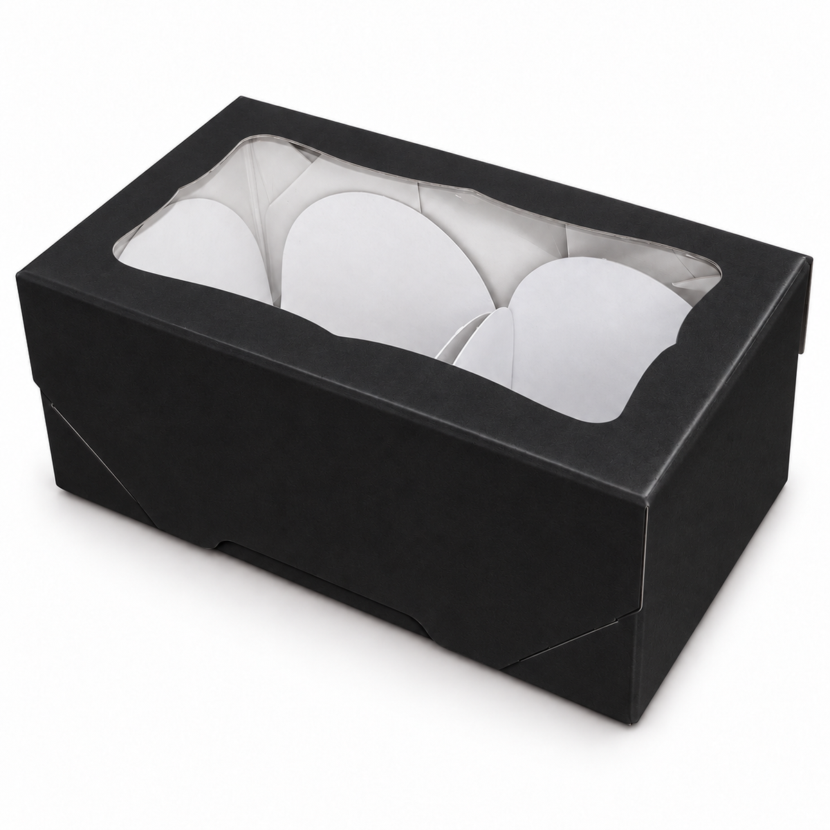 Window Sweet Gift Box with 2 Holders – Various Colours
