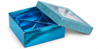 Glitter Window Sweet Box – Holds 4 Sweets
