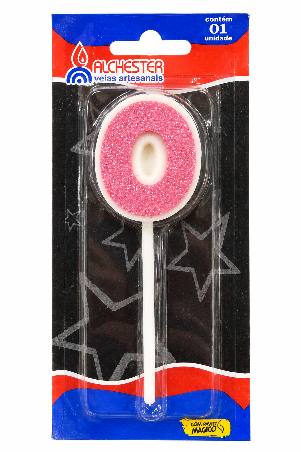 Glitter Number Birthday Cake Candles
