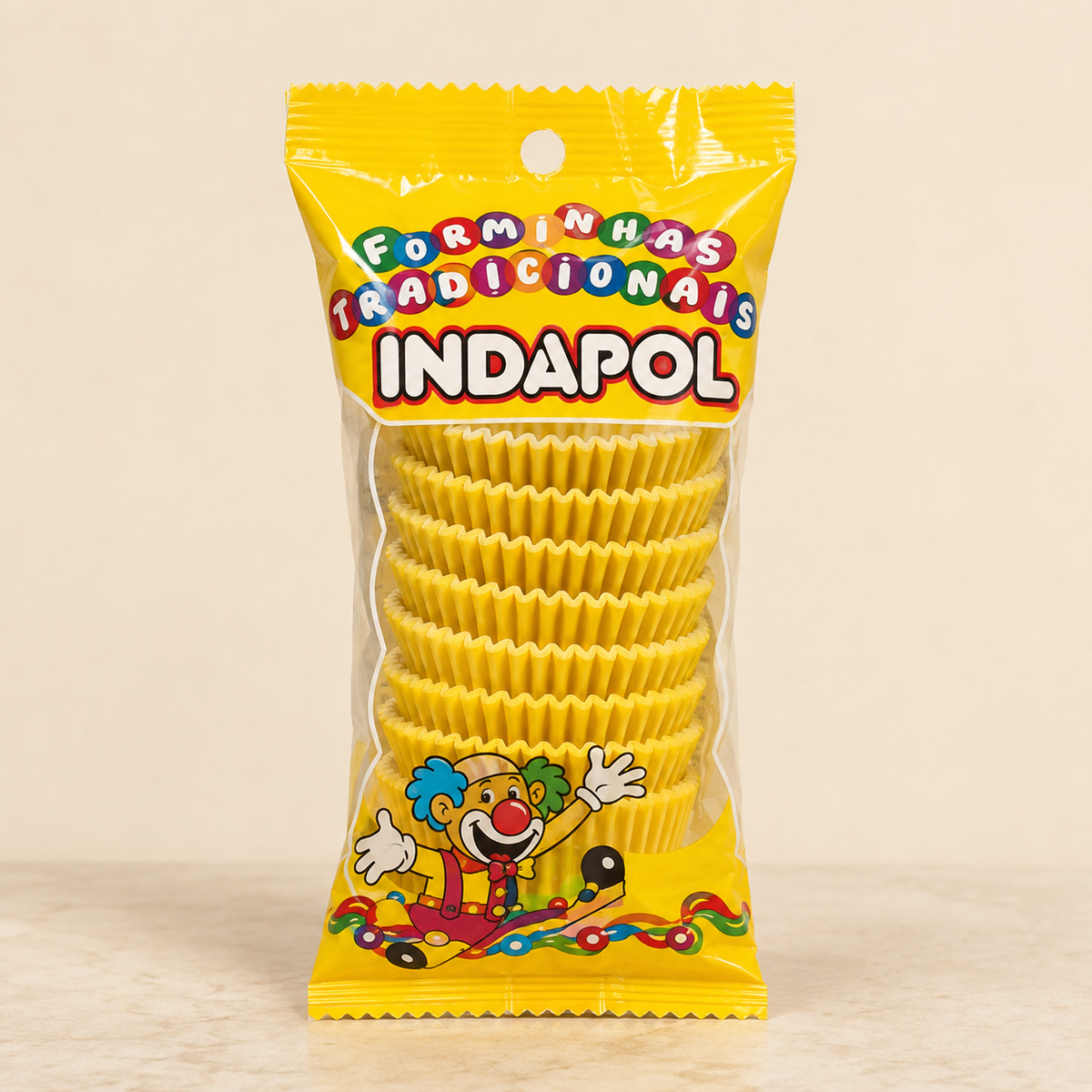 [color:yellow] Yellow Indapol traditional paper sweet cases packaging