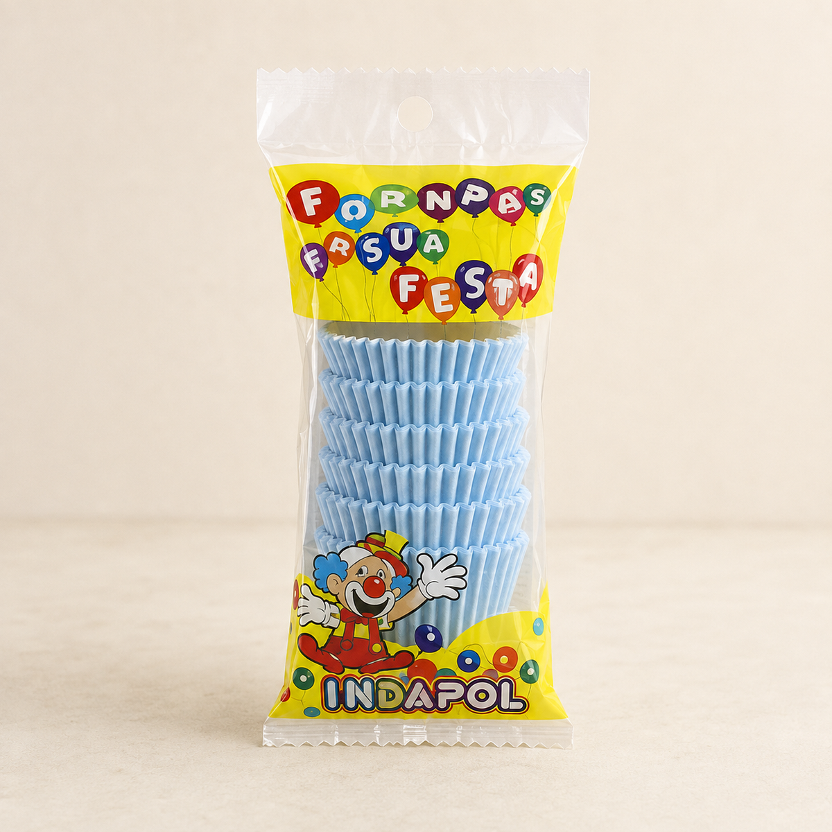 [color:light-blue] Light blue Indapol traditional paper sweet cases packaging