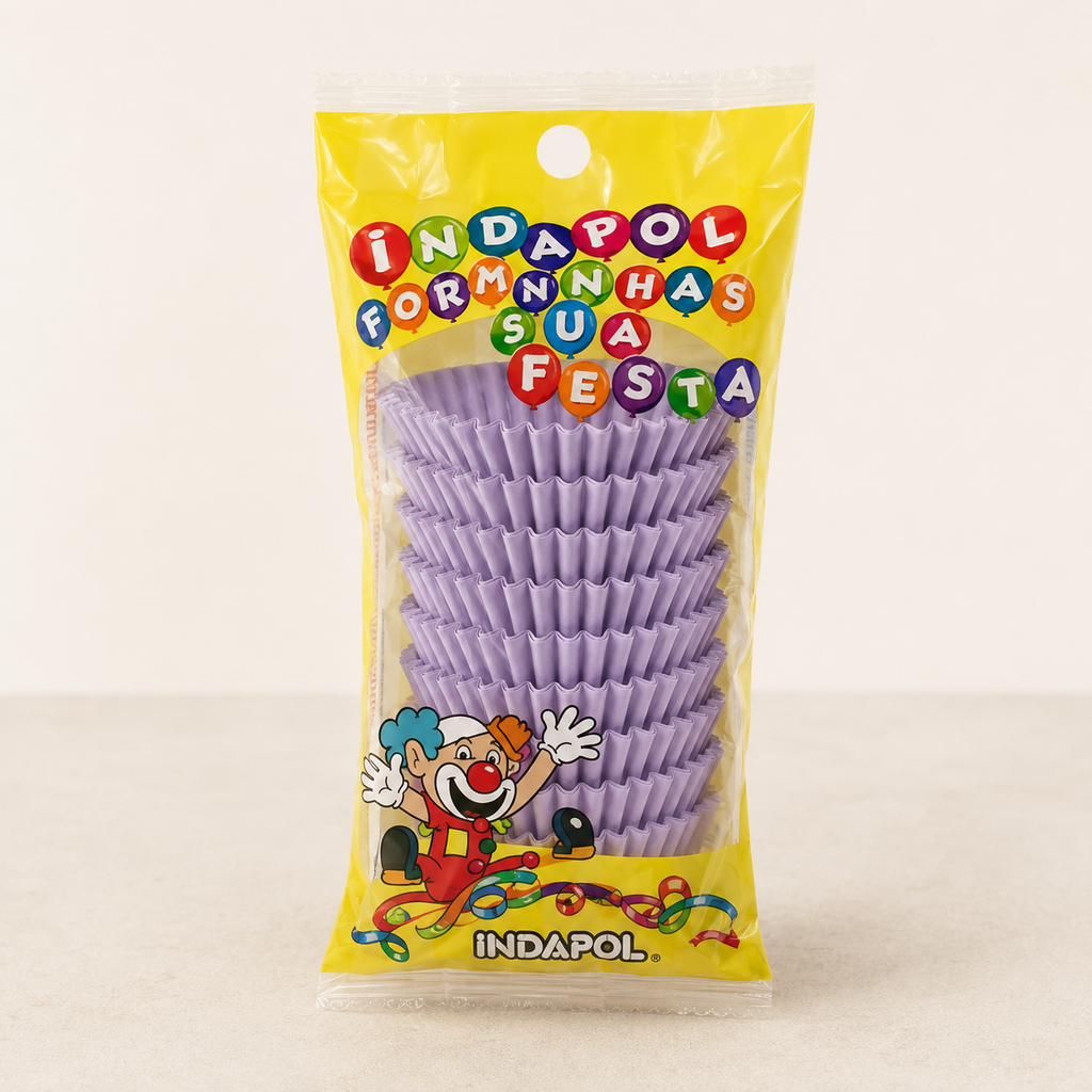 [color:lilac] Lilac Indapol traditional paper sweet cases packaging