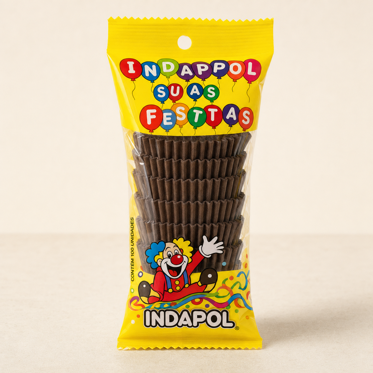 [color:brown] Brown Indapol traditional paper sweet cases packaging