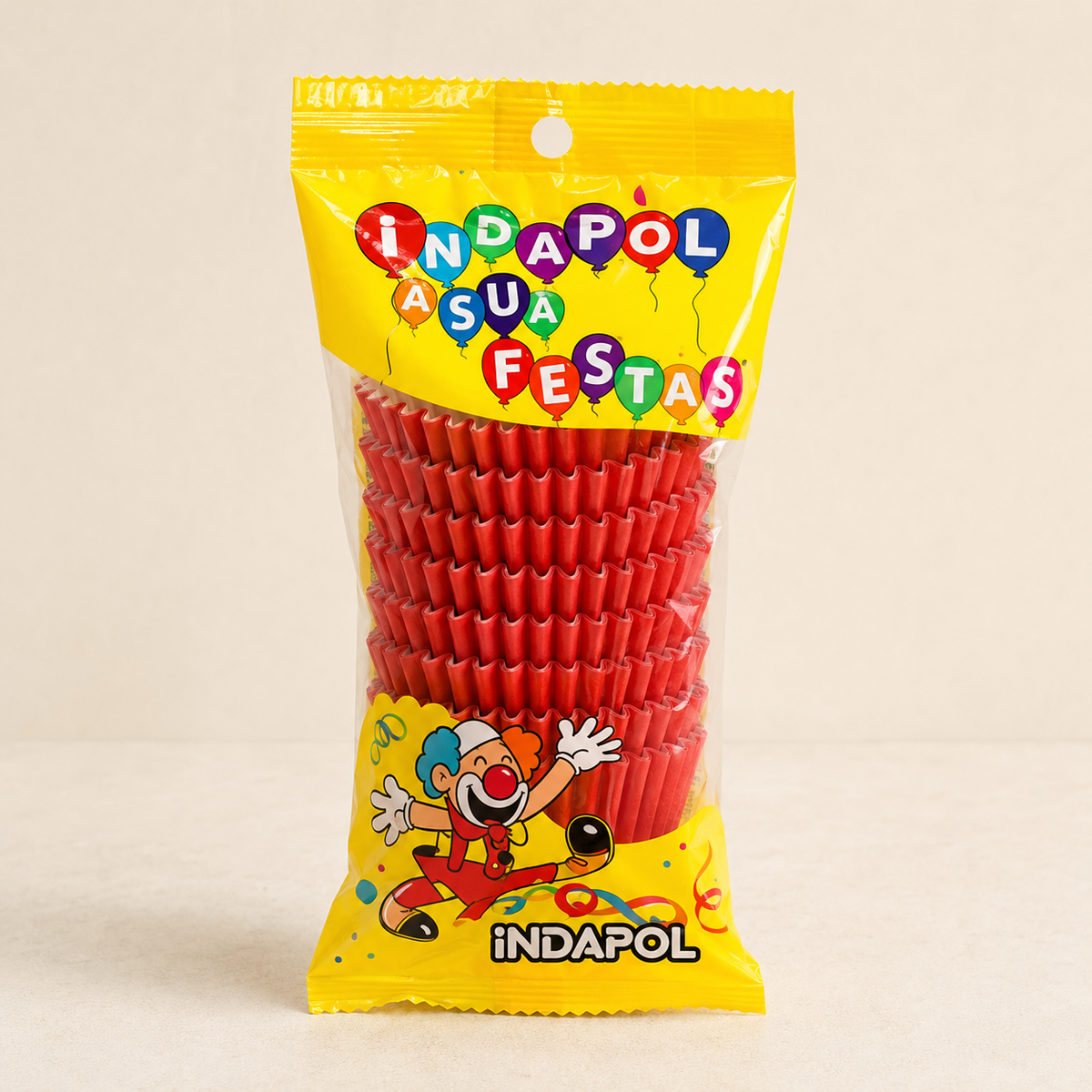 [color:red] Red Indapol traditional paper sweet cases packaging