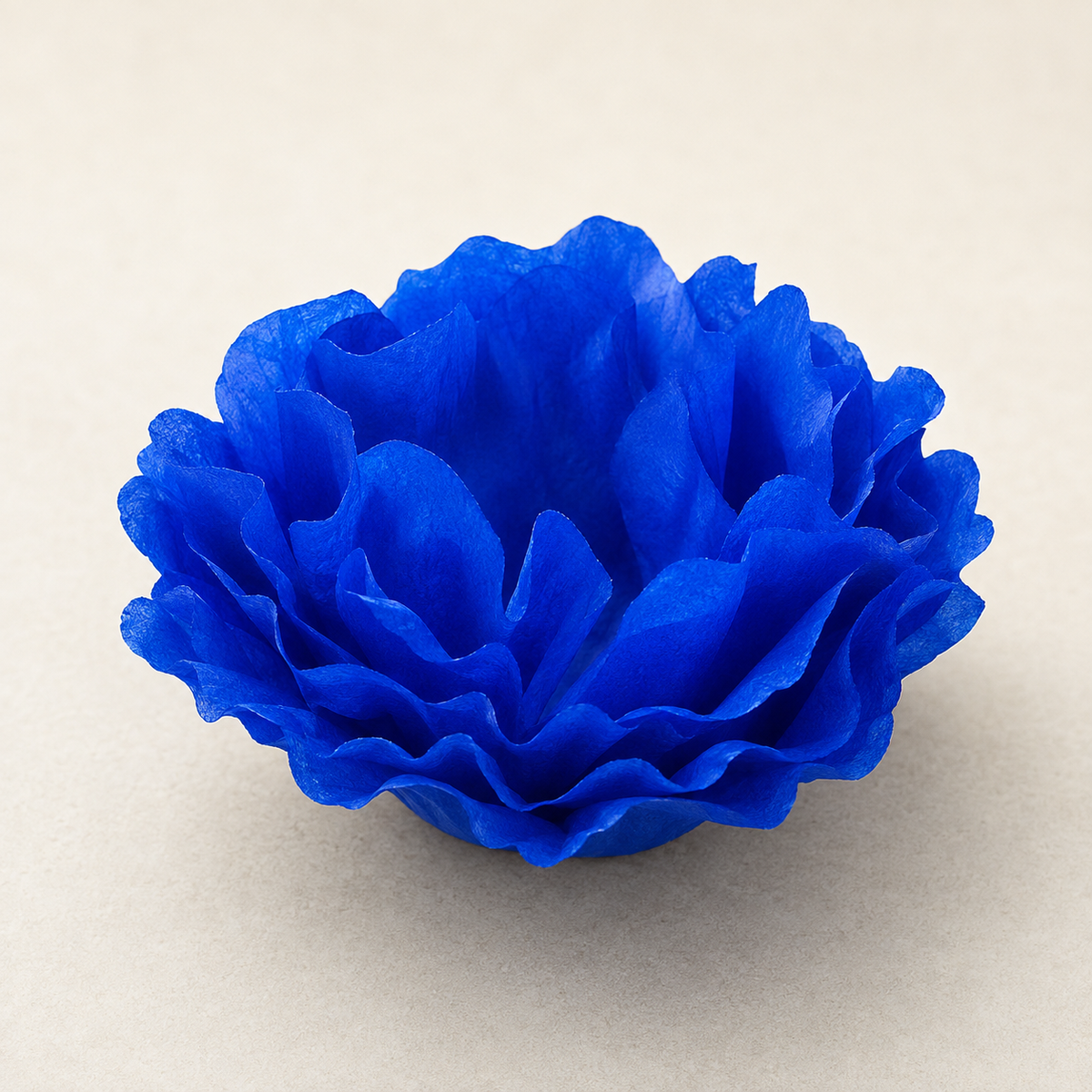 [color] Blue Mega Festas luxury flower sweet wrapper