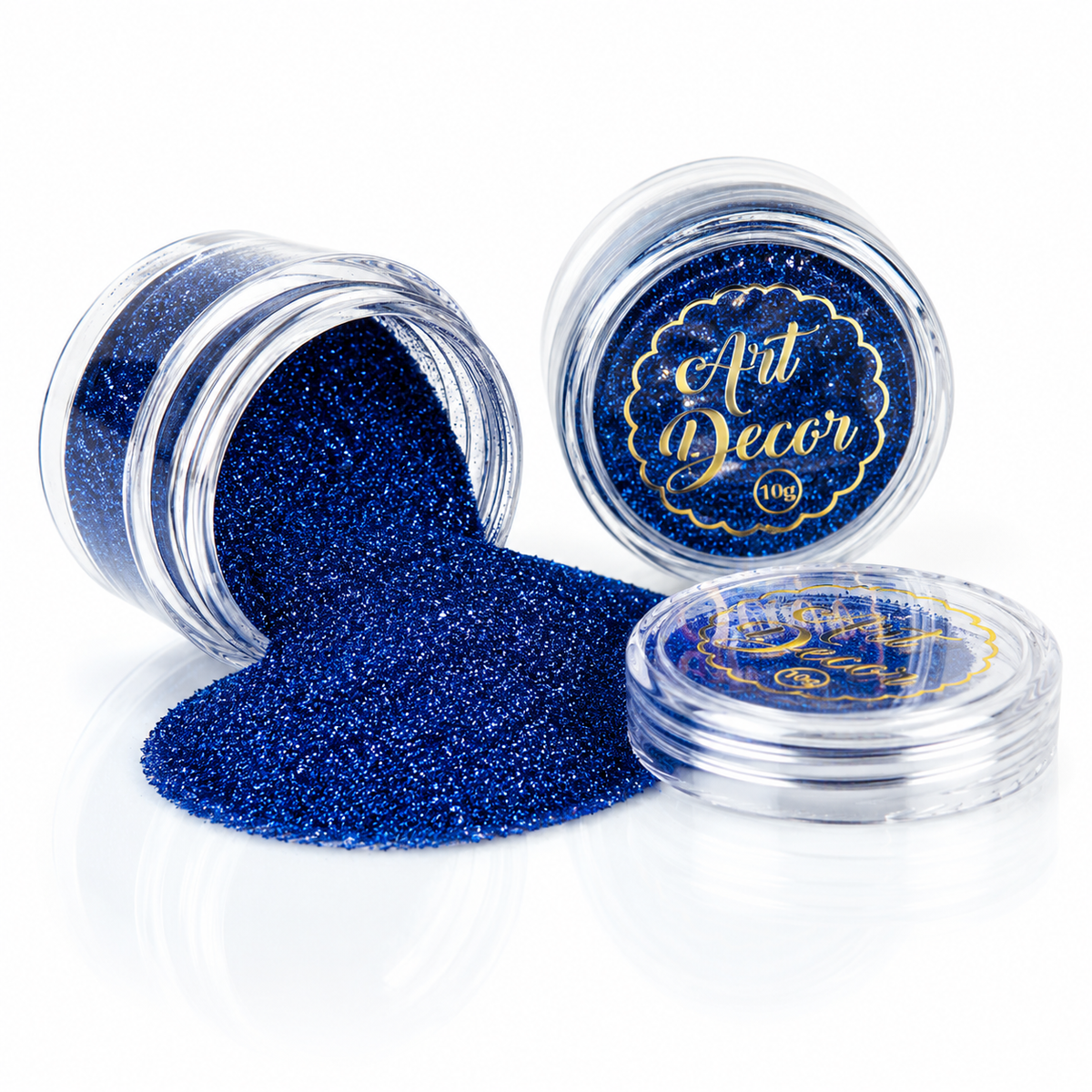 Art Decor edible glitter 10g - Dark Blue
