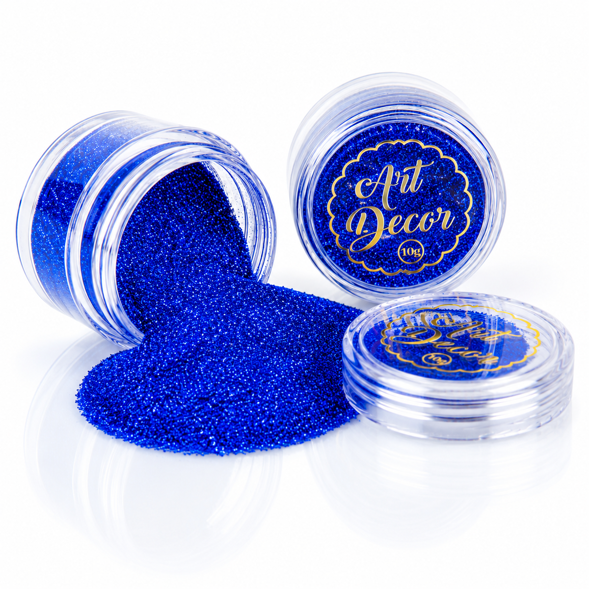 Art Decor edible glitter 10g - Cobalt Blue