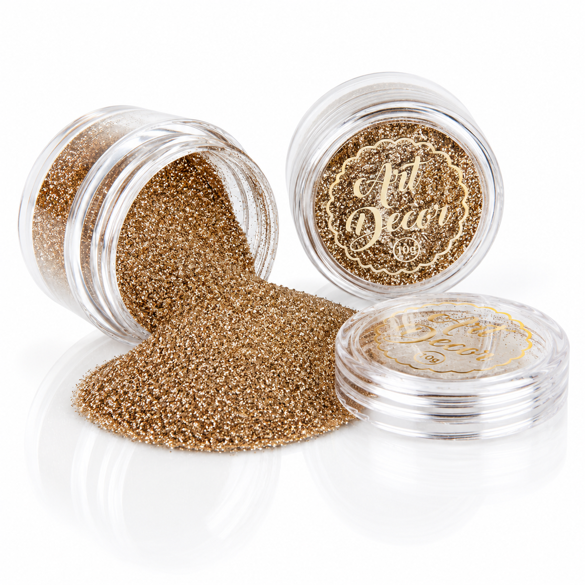 Art Decor edible glitter 10g - Champagne