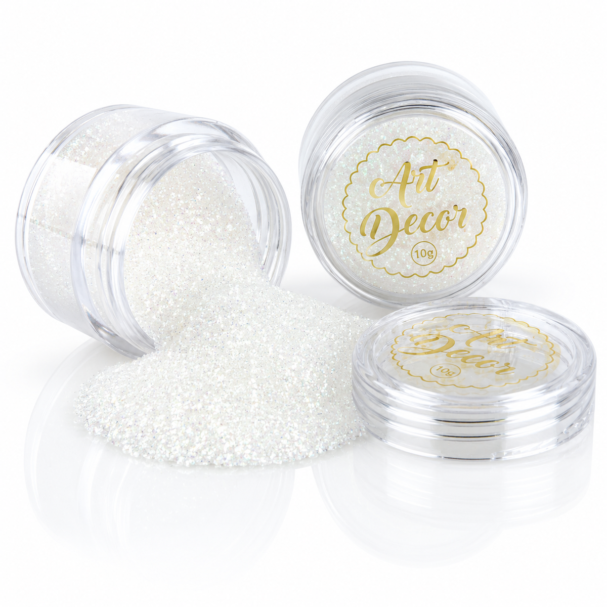 Art Decor edible glitter 10g - Crystal