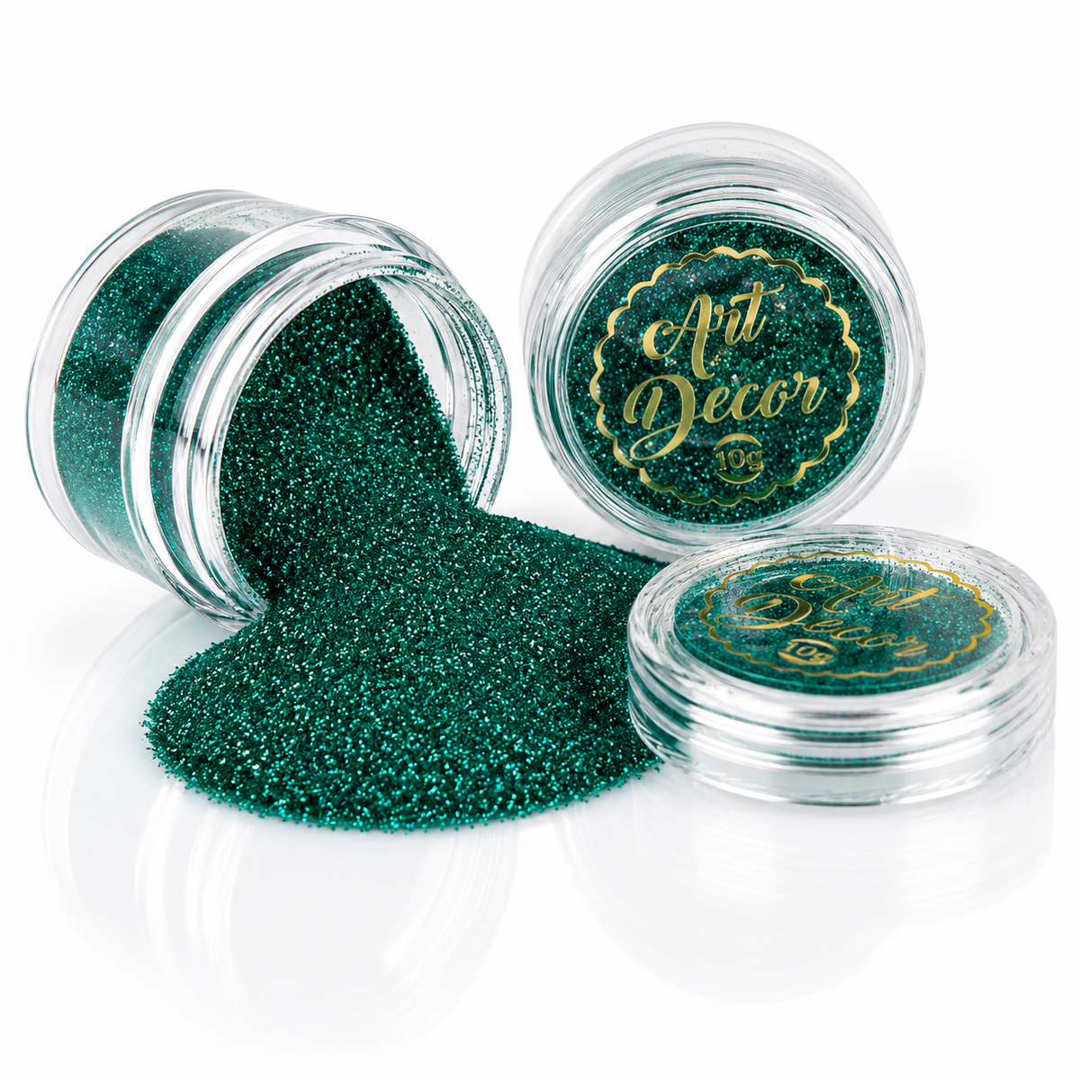 Art Decor edible glitter 10g - Emerald