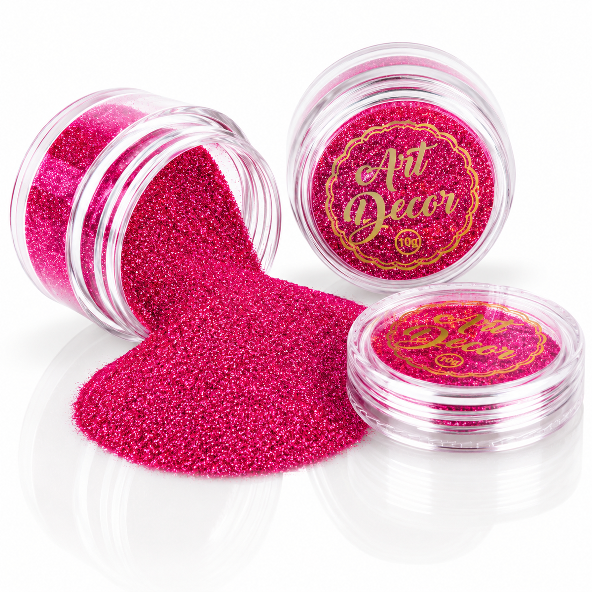 Art Decor edible glitter 10g - Pink