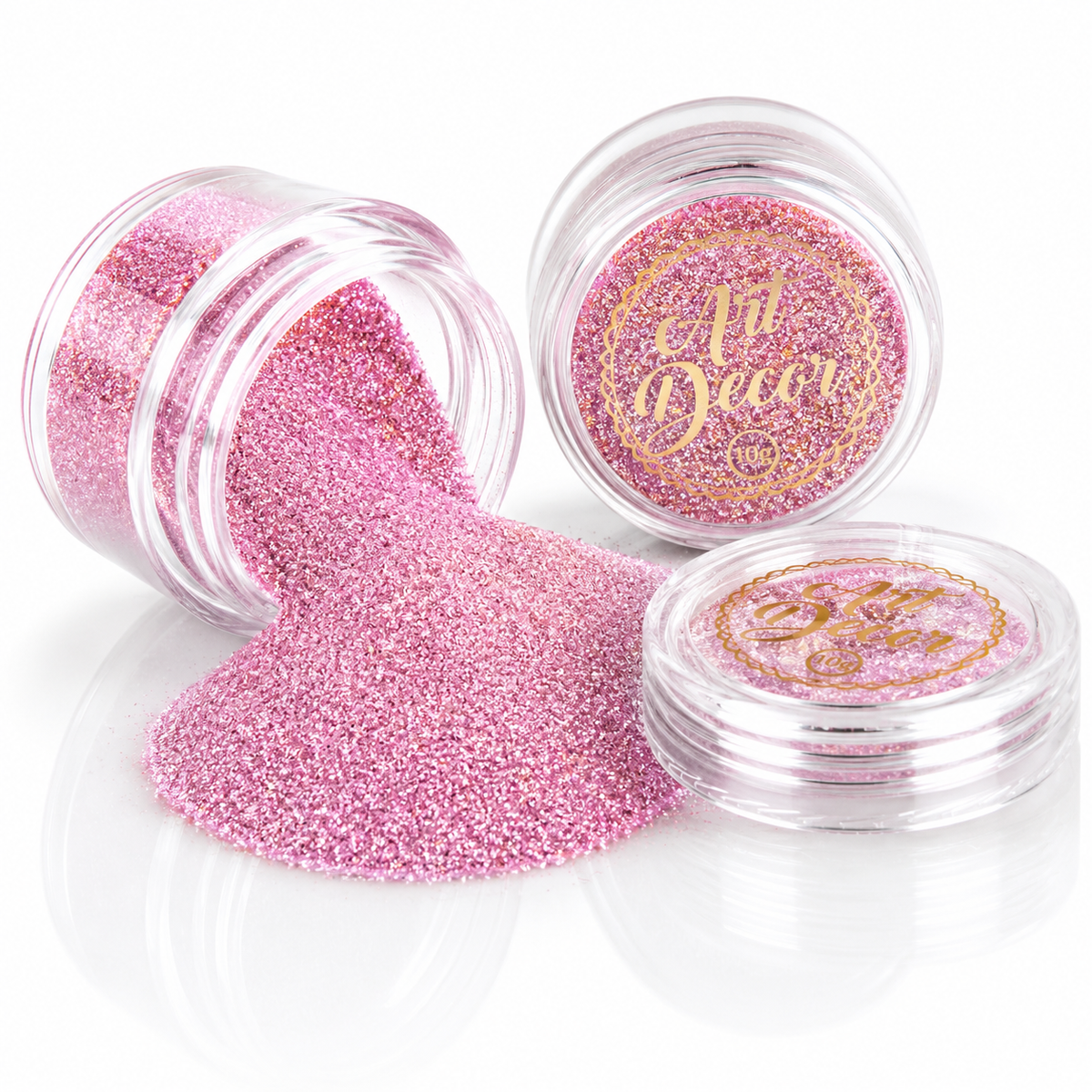 Art Decor edible glitter 10g - Light Pink