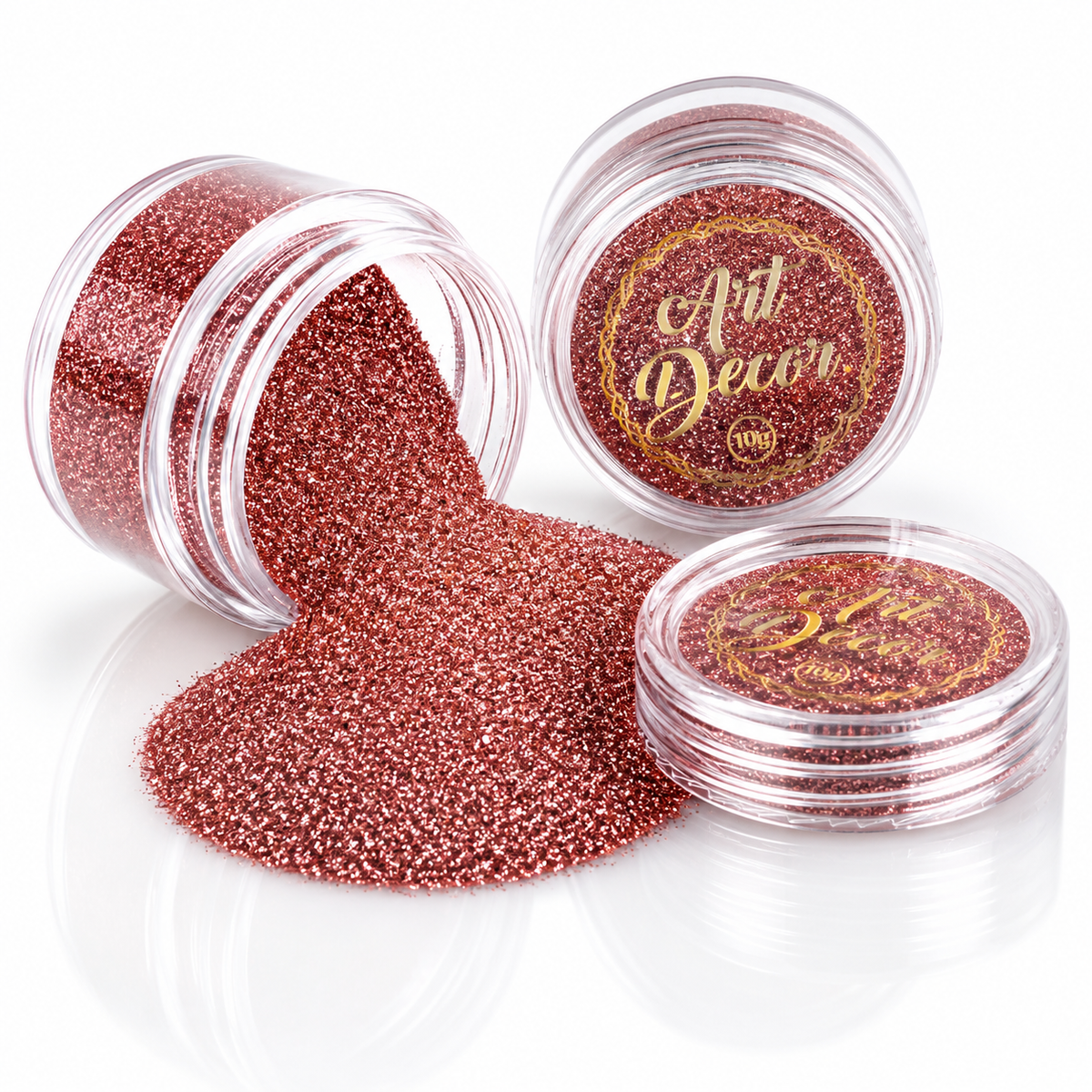 Art Decor edible glitter 10g - Rose Gold