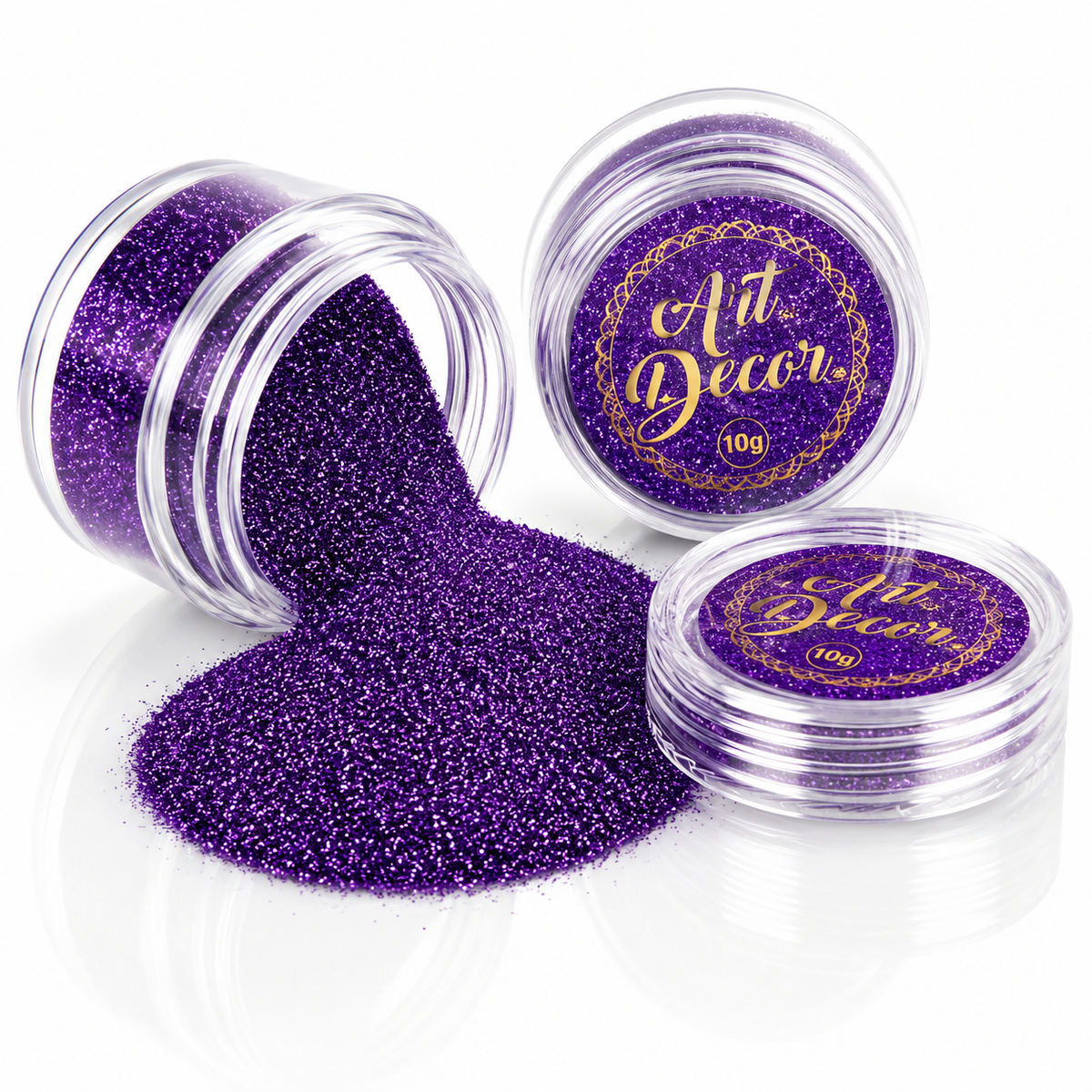 Art Decor edible glitter 10g - Purple