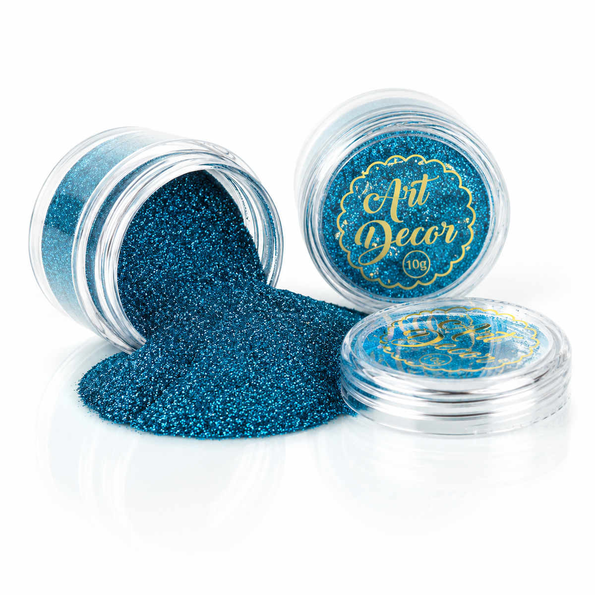 Art Decor edible glitter 10g - Light Blue