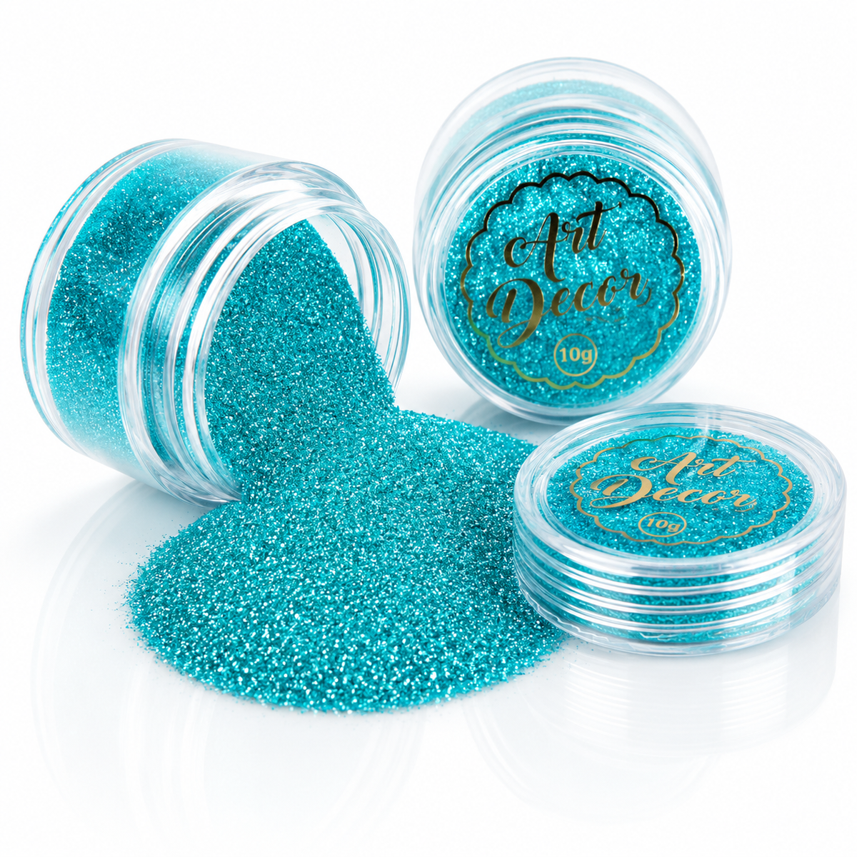 Art Decor edible glitter 10g - Tiffany Blue