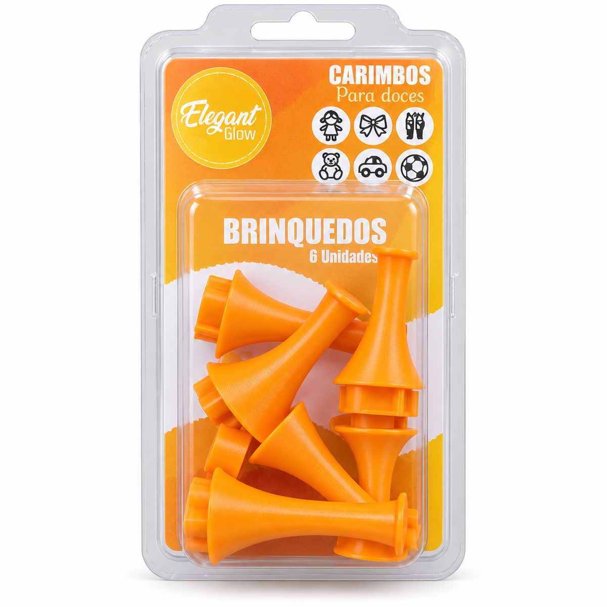 Elegant Glow Toys Sweet Stamps – 6 Piece Set