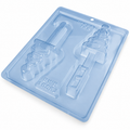 BWB Mini Christmas Tree Cakesicle Mould – 3-Part – 10552
