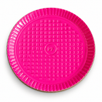 Round Foil-Laminated Cardboard Serving Tray