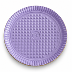 Round Foil-Laminated Cardboard Serving Tray